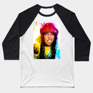 Erykah Badu RNB Watercolor Baseball T-Shirt